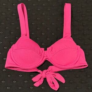 Pink Women's swim top